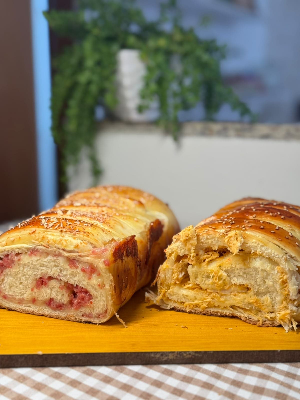 Pão Recheado Artesanal
